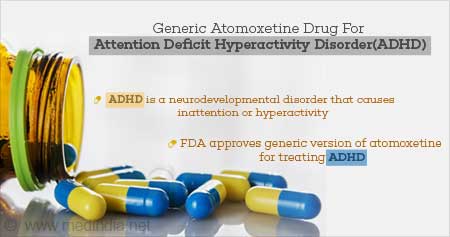 FDA Approved Generic Drug for Attention Deficit Hyperactivity Disorder (ADHD)