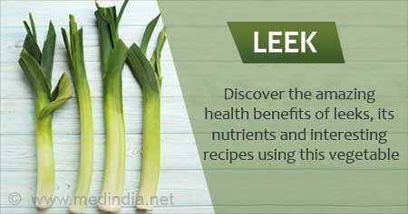 Benefits of Leeks