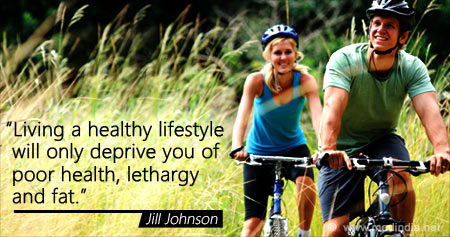 Quote on Living Healthy Lifestyles