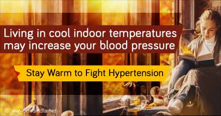 Cool Indoor Temperatures May Increase Your Blood Pressure
