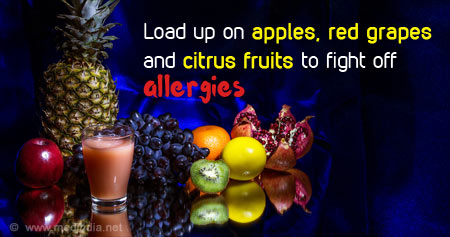 Amazing Benefits of Fruits on Combating Allergy