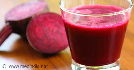 Beetroot Juice Can Help Lower High Blood Pressure