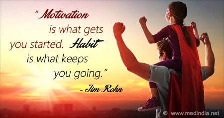 Health Quote on Motivation and Good Habits