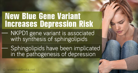 增加抑郁风险的新基因变异
