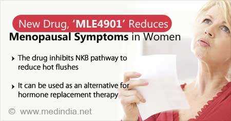 New Drug to Reduce Menopausal Symptoms in Women