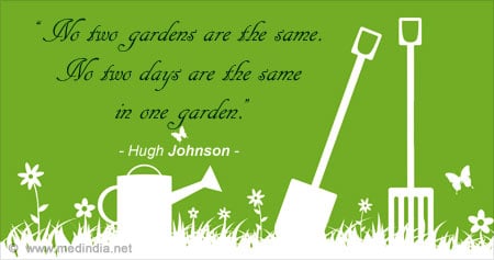 Health Quote on Gardening
