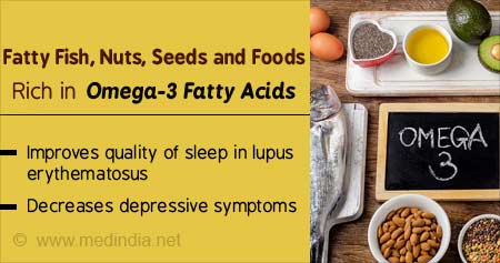 Omega-3 Rich Diet Reduces Severity in Lupus Erythematosus