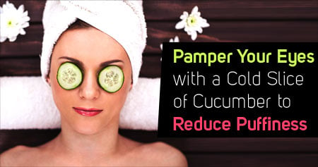 Amazing the Benefits of Cucumber to Reduce Puffiness of Eyes