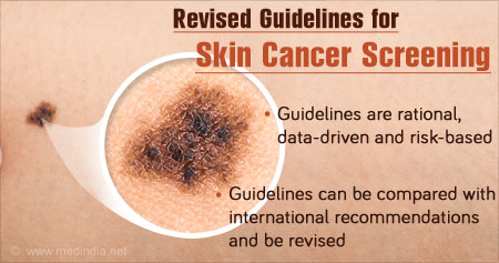 New Guidelines for Skin Cancer Screening