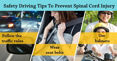 Health Tips on Safe Driving to Avoid Spinal Cord Injury