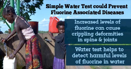 Water Test to Prevent Fluorine Associated Diseases