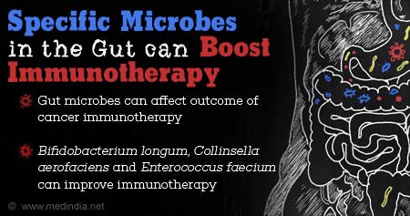 Gut Microbiome that Influence Efficacy of Cancer Immunotherapy
