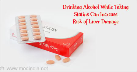 the Effect of Drinking Alcohol While Taking Statins