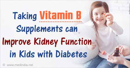 Vitamin B Supplements May Boost Kidney Function in Young Diabetics

