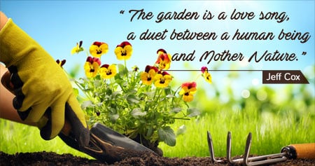 Quote on Keeping a Garden