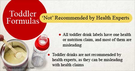 Toddler Drinks Have 'No' Value