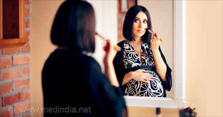 Wearing Makeup during Pregnancy can Make Your Unborn Child Obese, Overweight