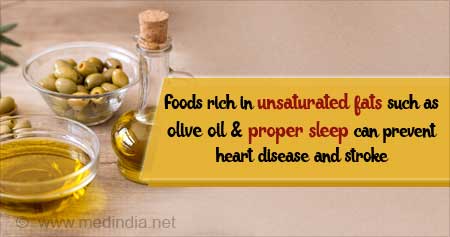 Olive Oil and Good Sleep can Prevent Heart Attack, Stroke