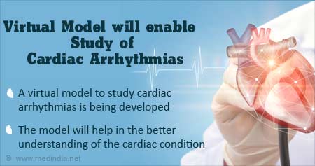 Virtual Model for Cardiac Arrhythmias Being Developed