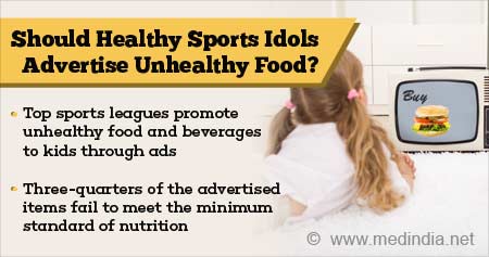 Sports Idols Advertising Unhealthy Food