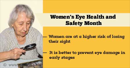 Women''s Eye Health and Safety Month