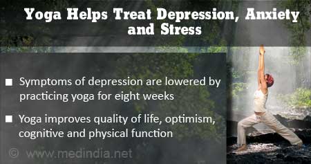 瑜伽对治疗抑郁、焦虑和压力的好处