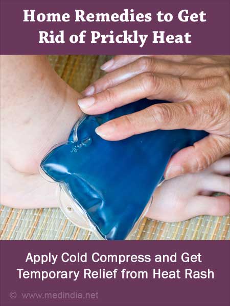 Home Remedies to Get Rid of Prickly Heat / Sweat Rash