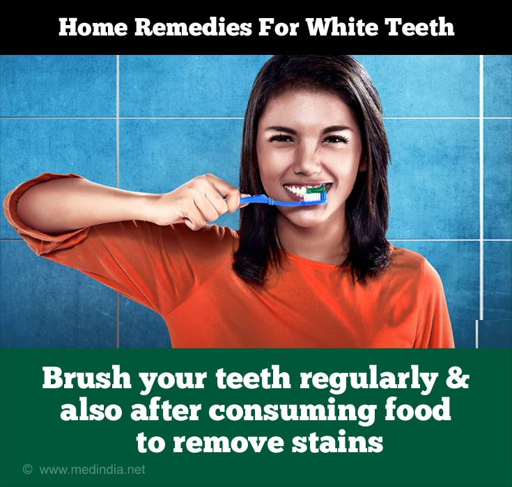 Home Remedies for White Teeth