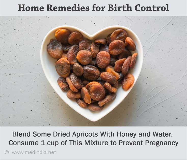 Dried Apricots and Honey for Birth Control Dried Apricots and Honey for Birth Control