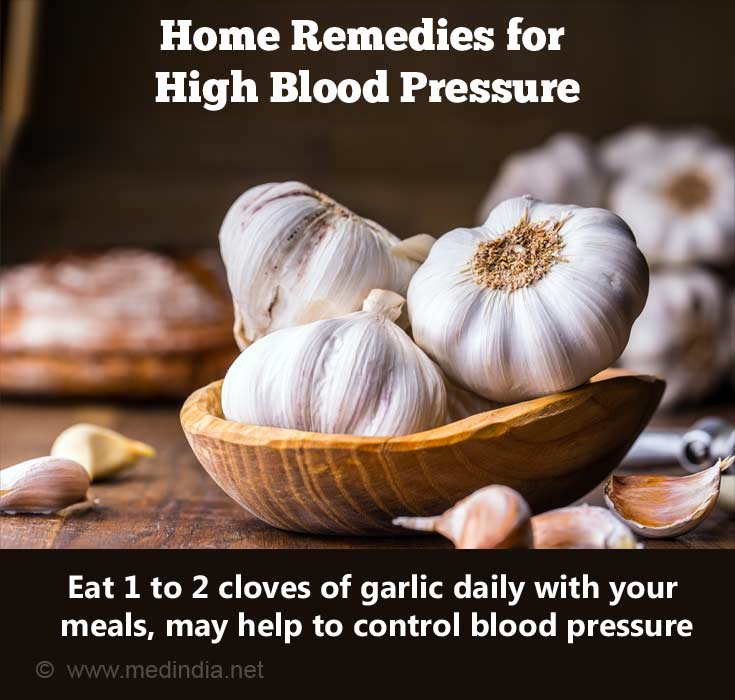 Home Remedies for High Blood Pressure / Hypertension