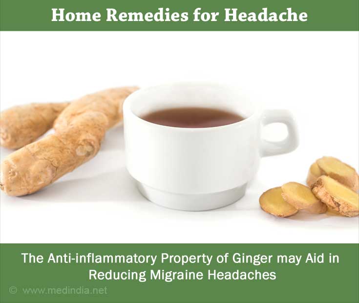 Home remedies for Migraine