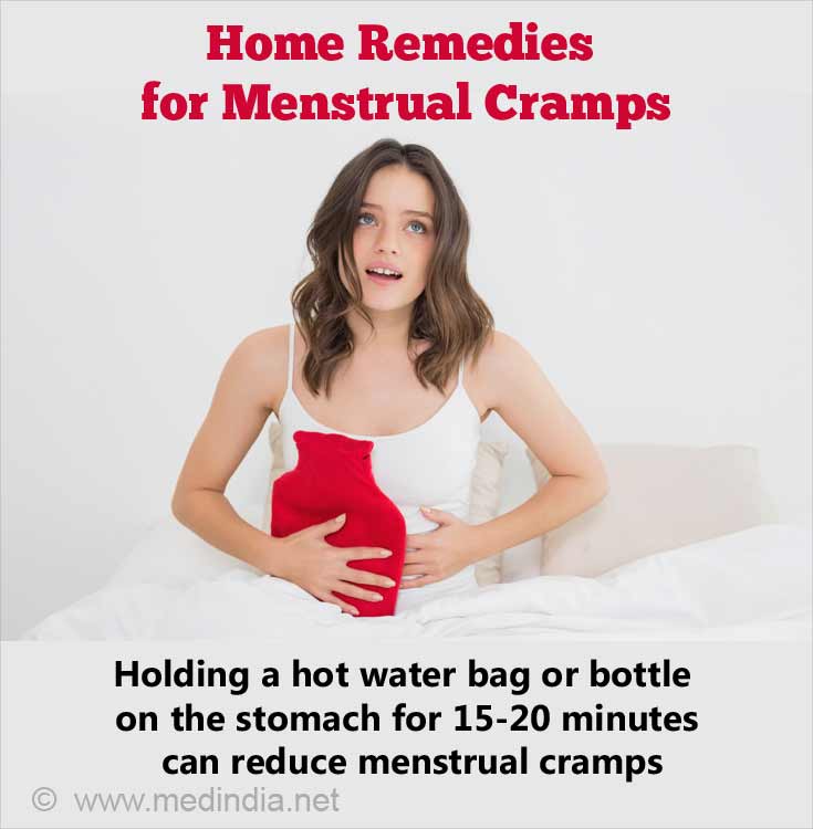 Home Remedies For Period Pain Or Menstrual Cramps Relief