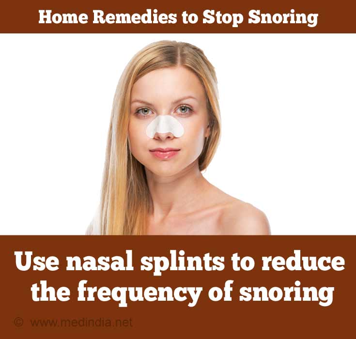 Natural Home Remedies to Avoid Snoring