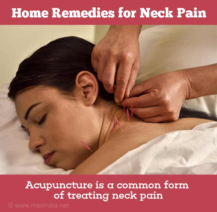 Neck Pain: Acupuncture Neck Pain: Acupuncture