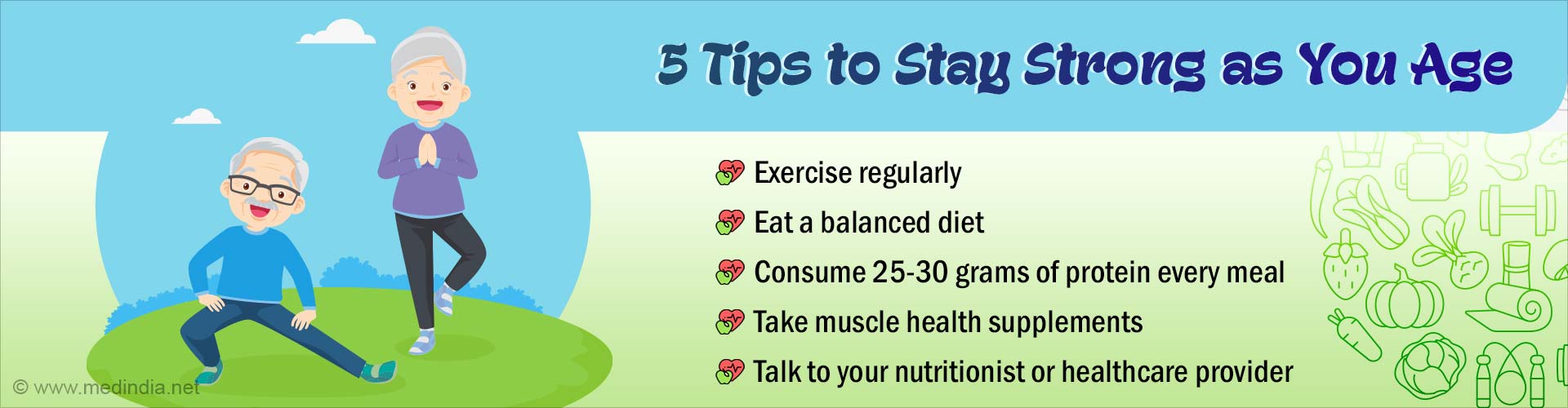 How to stay strong as you age 