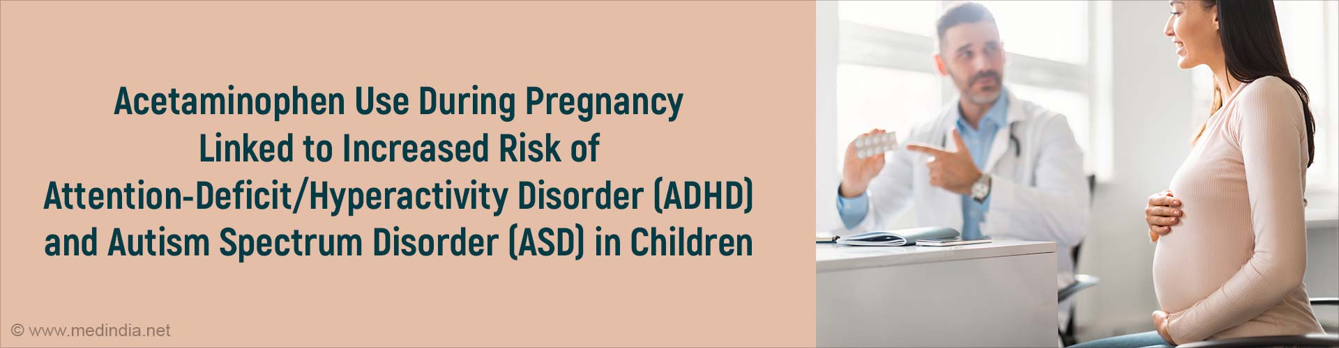 Prenatal Acetaminophen Exposure Linked to Higher Risk of ADHD and ASD