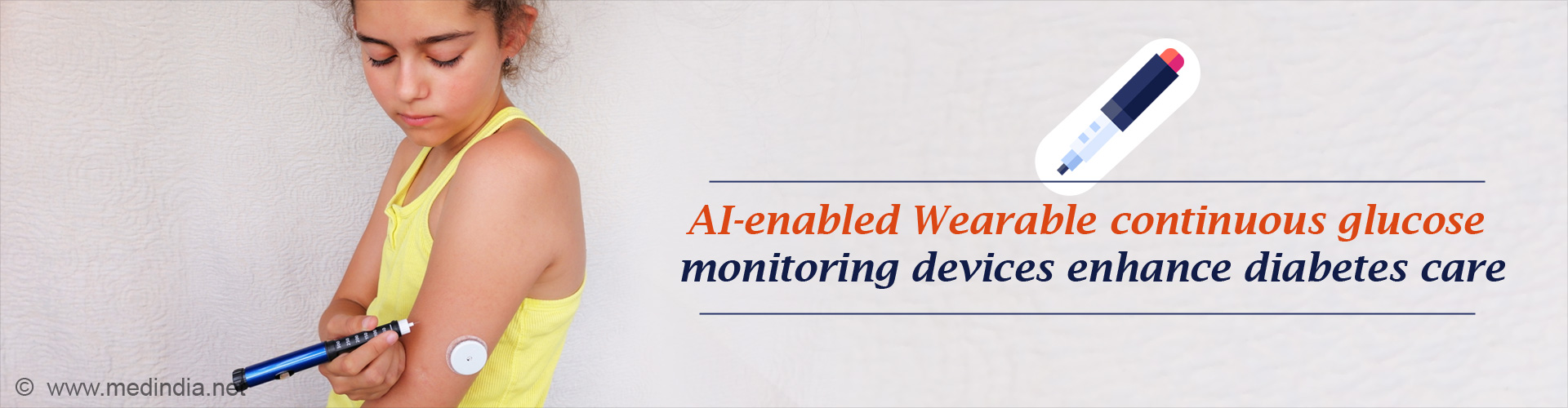 AI-Enabled Glucose Monitoring Device Aids to Diabetes Management