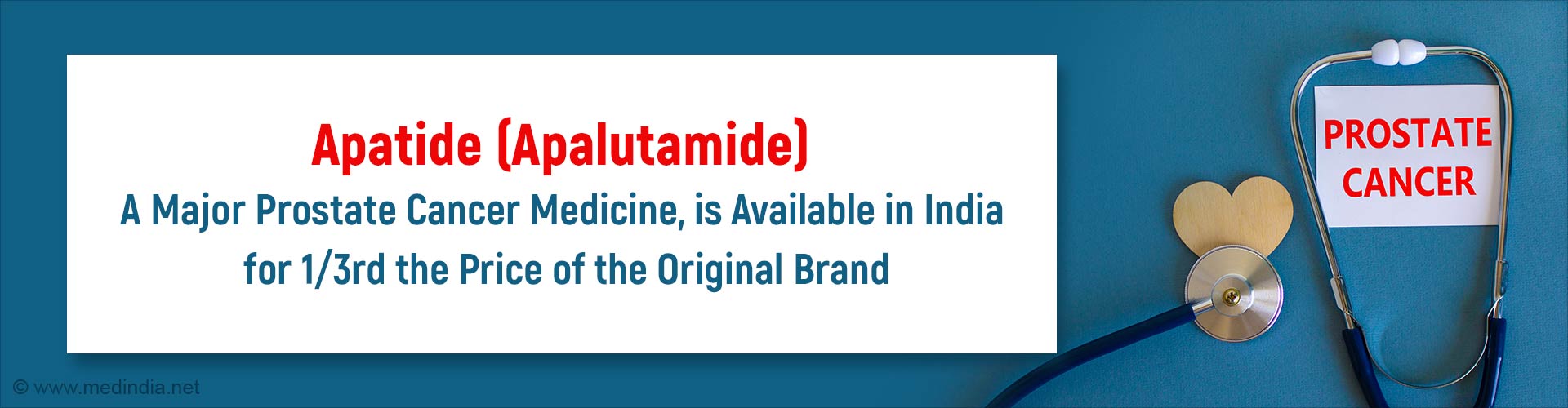 Prostate Cancer Medicine is Now Available for One-Third of the Price in India Prostate Cancer Medicine is Now Available for One-Third of the Price in India