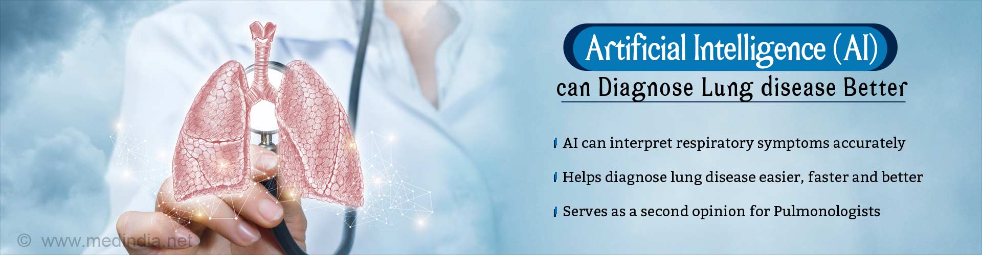 Artificial Intelligence can Help Doctors Diagnose Lung Disease Accurately