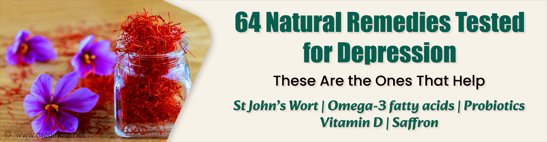 Can You Beat Depression Naturally? These Herbal Heroes Say Yes Can You Beat Depression Naturally? These Herbal Heroes Say Yes