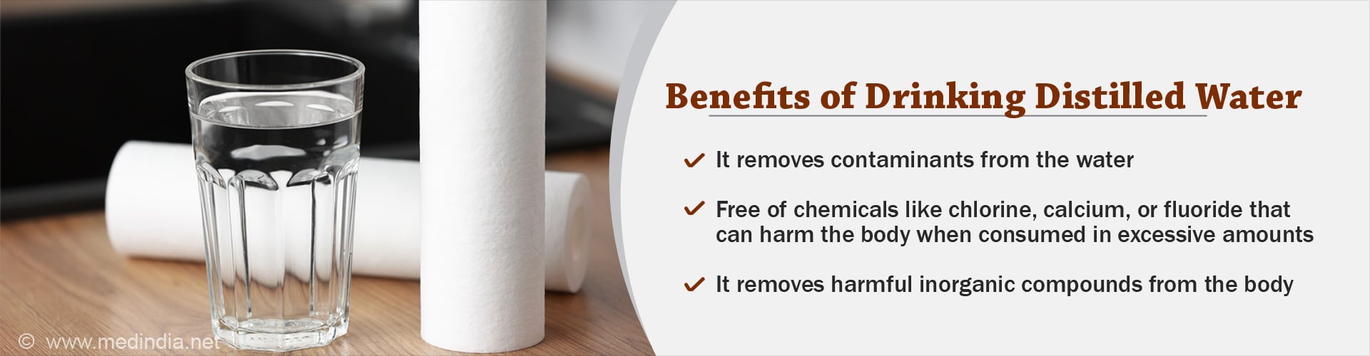 Benefits of Drinking Distilled Water