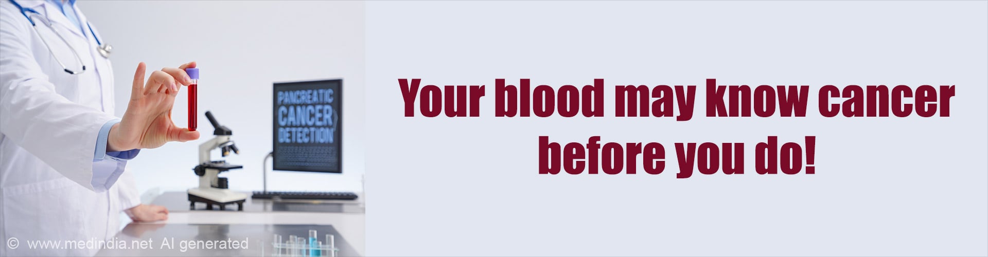 Blood Test Ends Pancreatic Cancer's Game of Hide and Seek! Blood Test Ends Pancreatic Cancer's Game of Hide and Seek!