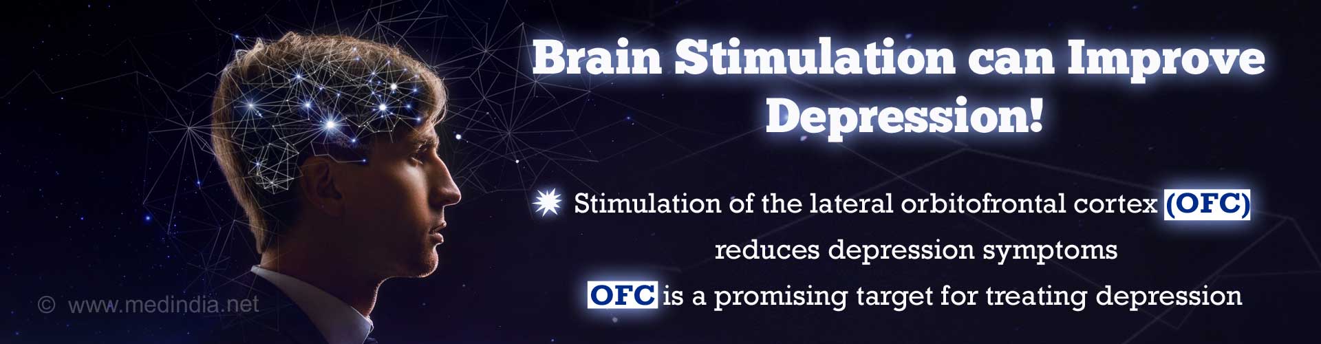 Depression Symptoms can be Relieved by Brain Stimulation