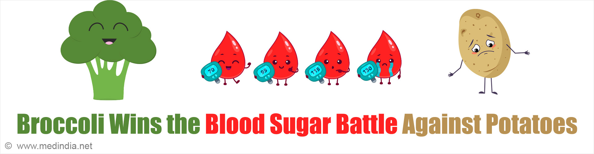 Broccoli Beats Potatoes: Cruciferous Vegetables Prove Better for Blood Sugar Control