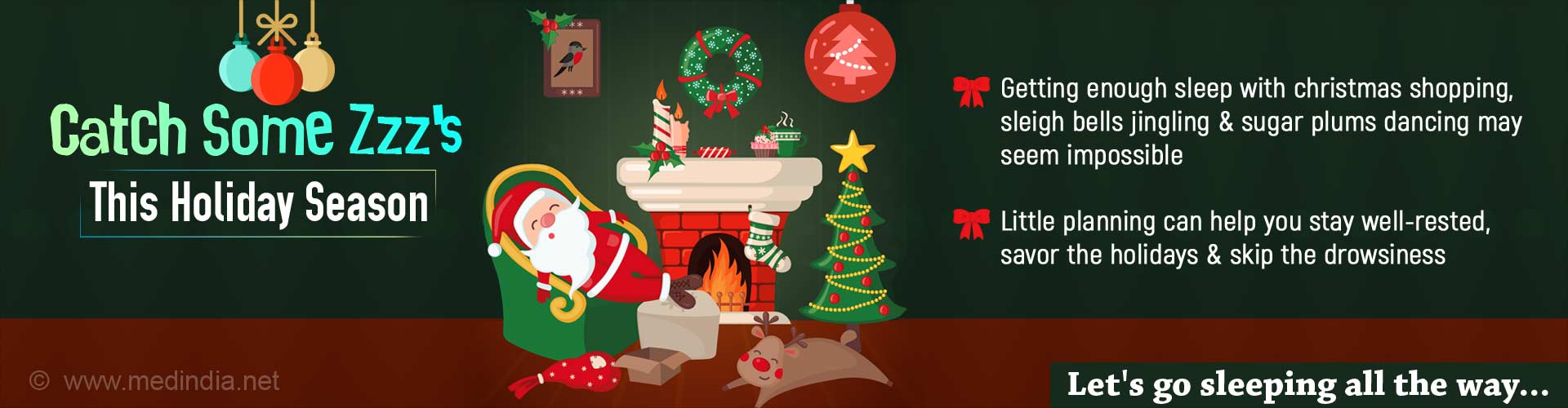 Sleepy Christmas: 7 Ways to Get Enough Sleep This Holiday Season Sleepy Christmas: 7 Ways to Get Enough Sleep This Holiday Season