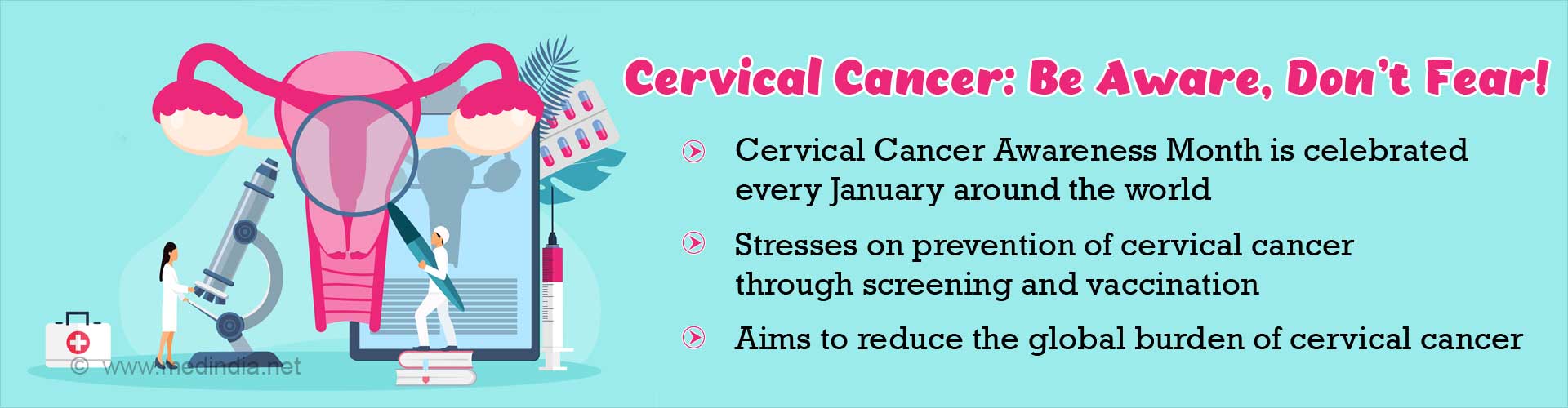 Cervical Cancer Awareness Month Get Screened Be Vaccinated