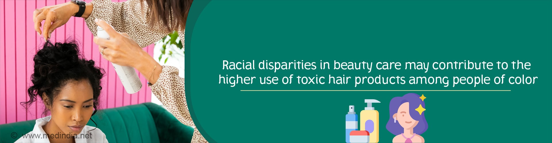 Chemical Hair Straighteners are Linked to Reduced Fertility in Black and Hispanic Individuals