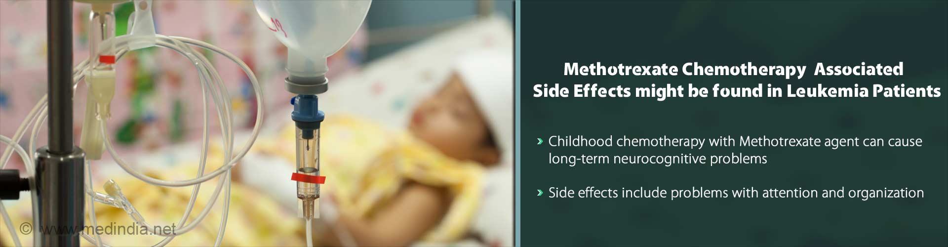 Chemotherapyassociated Neurocognitive Side Effects Found in Leukemia