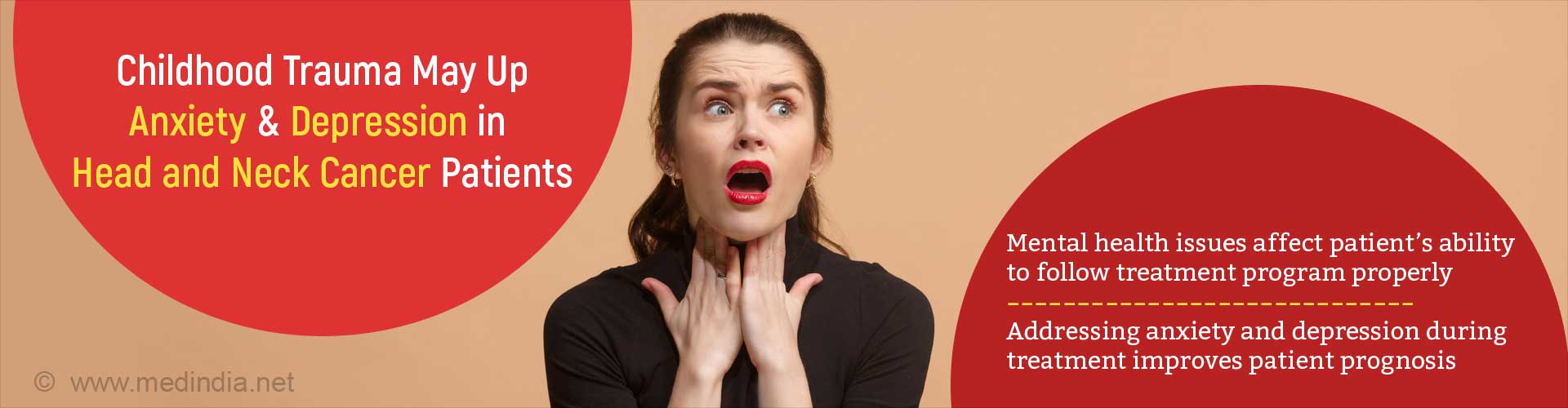 Childhood Trauma Linked To Higher Anxiety, Depression Risk in Head and Neck Cancer Patients