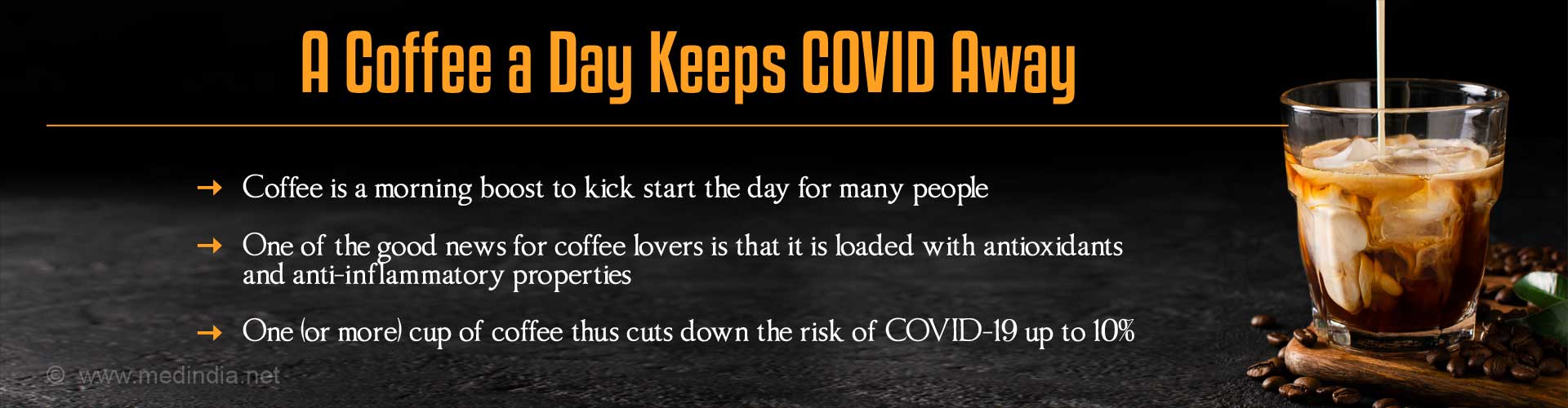 Coffee May Strike Down the COVID-19 Risk Hig